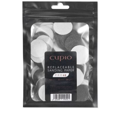 Set de 100 recambios para disco de pedicura Cupio PRO25 #80