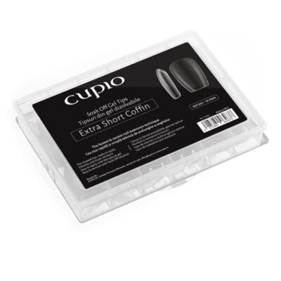 Set tips de uñas completos solubles 240uds - Extra Short Coffin