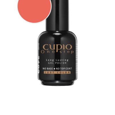 Esmalte de uñas semipermanente Cupio One Step 3 en 1 Peachy Princess Pop
