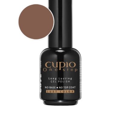 Esmalte de uñas semipermanente Cupio One Step 3 en 1 Mocha Mist Delight