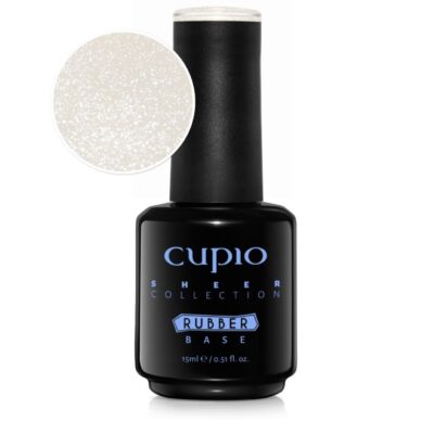 Rubber Base Sheer Collection - White Lace 15ml