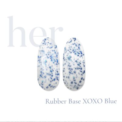 Rubber Base XOXO BLUE
