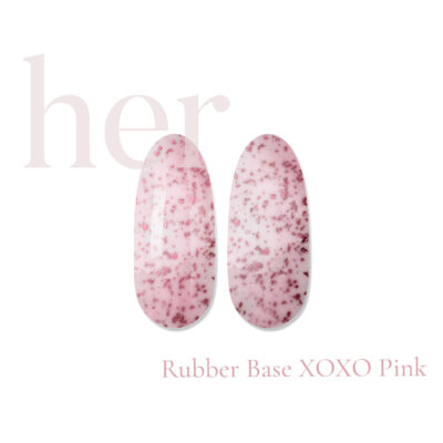 Rubber Base XOXO PINK