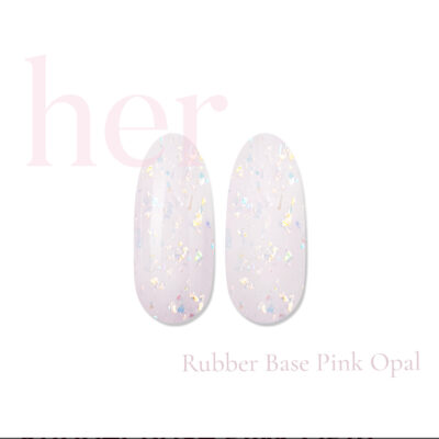 Rubber Base PINK OPAL