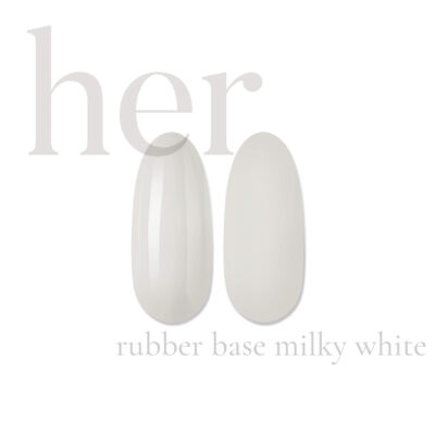 Rubber Base Milky White