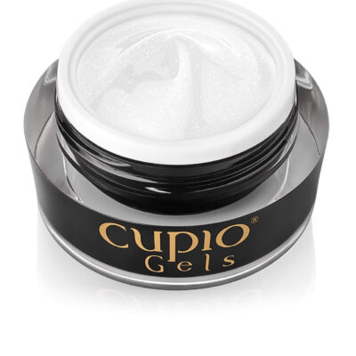 Gel para técnica sin limado - Make-Up Fiber Sparkle Ivory 30 ml