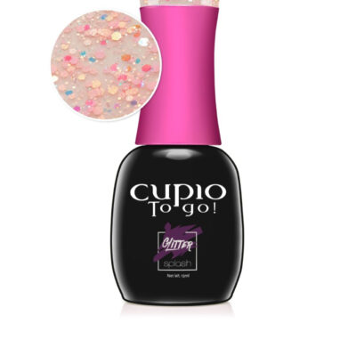 Esmalte de uñas semipermanente Cupio To Go! Glitter Splash - Candy Shop 15 ml