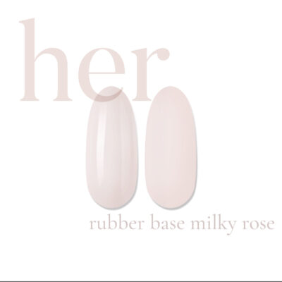 Rubber Base MILKY ROSE