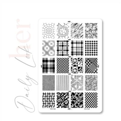 Placa de Stamping Daily Look