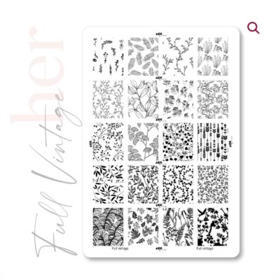 Placa de Stamping Full Vintage