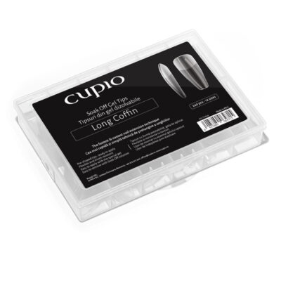 Set tips de uñas completos solubles 240uds Long Coffin