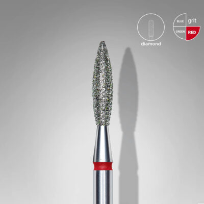 Fresa Punta Diamante, «Flama» 2.3 Mm/10Mm