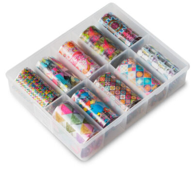 Juego de 10 láminas de foil  Oriental Dream