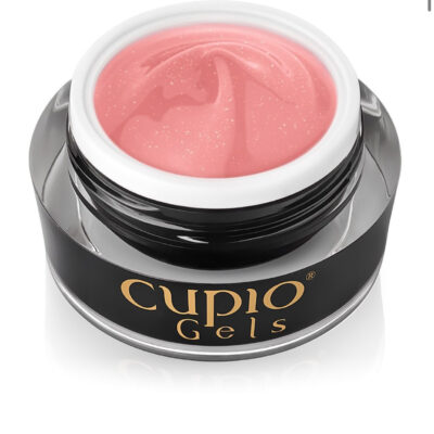 Gel para la técnica sin limado - Make-Up Fiber Shimmer Caramel 50 ml