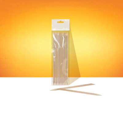 Palito de naranjo STALEKS PRO para manicura 150 mm (10 pcs)