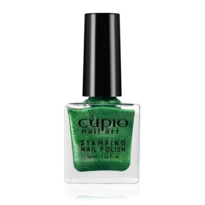 Esmalte para Stamping Cupio Glitter Green